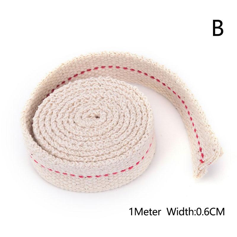 Diy Material Strong Flat Cotton Wick Core For Kerosene Burner Stove Lighting