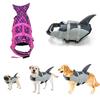 Funny Shark Costume Pet Life Jacket Vest for Medium Large Dogs Summer Beach Big Dog Swimsuit Golden Retriever Mascotas Clothes