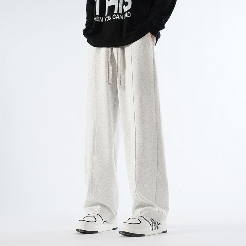 

Мужские спортивные брюки больших размеров Scimitar - Свободные, Прямые, Повседневная одежда 3XL светло-серый