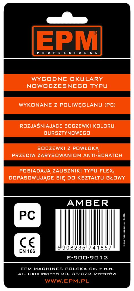 Abmer Anti-Scratch Safety Glasses - E-900-9012