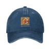 Unisex Baseball Hats Currywurst Wall Art Denim Fabric Streetwear Baseball Caps Hip Hop Cap Casquette