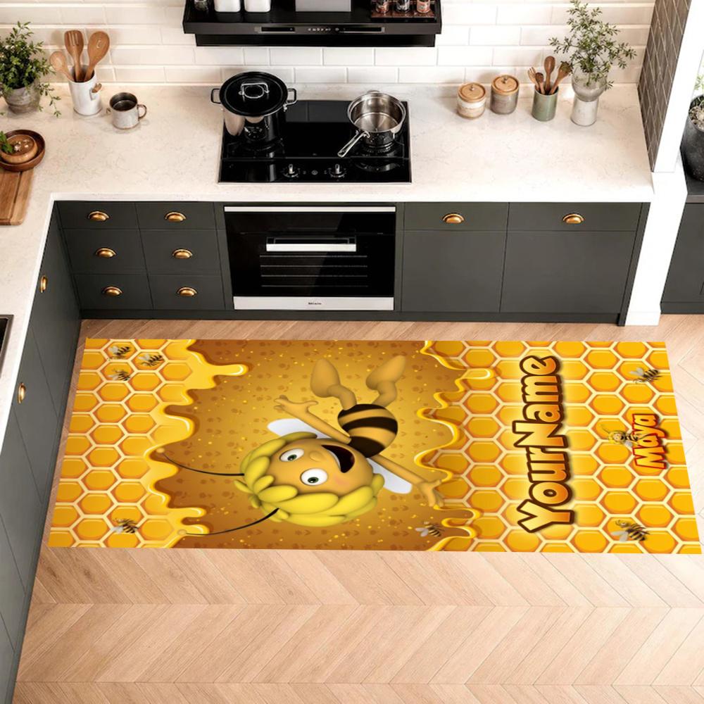 Biene Maja Customize Your Name Kitchen Rug Runner Rug Laundry Mat Hallway Entryway The Best Gift Choice