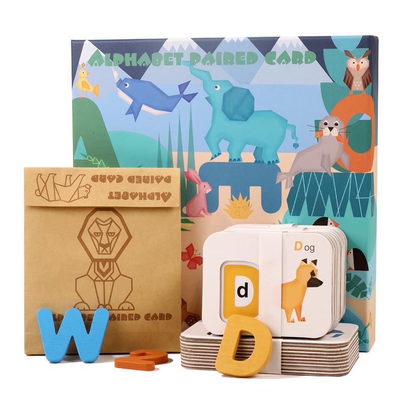 Little Migratory Birds: Number & Letter Matching Puzzle for Kids