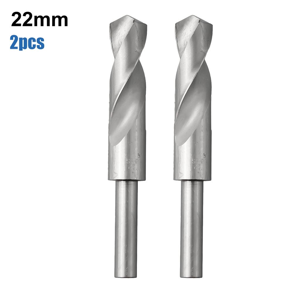 HSS Reduced Shank Drill Bit 14mm Diameter Round Shank High Speed Steel for Effective Material Processing and Drilling