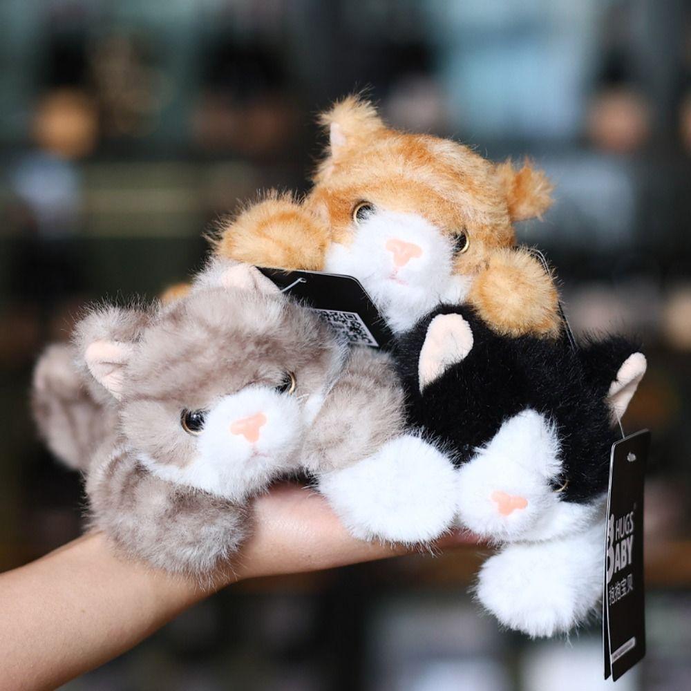 Stofftier Katze Plüschtier Waschbär Kuscheltier Kätzchen Puppe Geburtstagsgeschenk Panda Puppe Kinderspielzeug