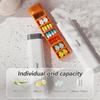 7 Day Pill Organizer Box Weekly Travel Medicine Case Portable Daily Pill Dispenser For Vitamins And Pills Storage