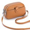 Crossbody kabelky pro ženy Dámská taška na mobilní telefon z pravé kůže Mini Dámská taška na jedno rameno Messenger z prémiové hovězí kůže