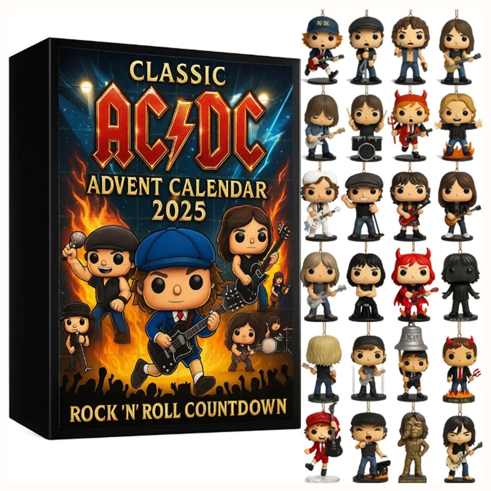 

2D Advent Calendar Box, Christmas Countdown Calendar, 24 Day Christmas Advent Calendar, Christmas Tree Decoration One Size