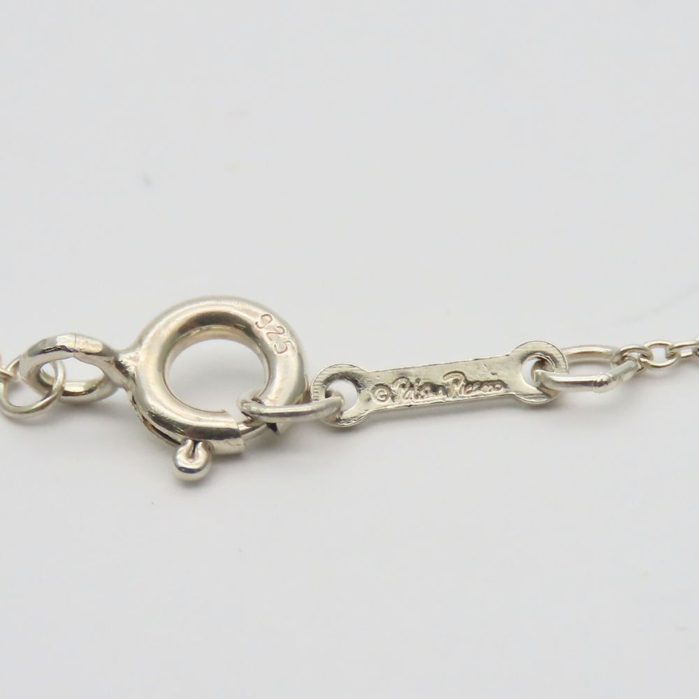 Used TIFFANY&Co. Necklace Venice Goldoni Medallion Silver925 4.1g Silver Paloma Picasso