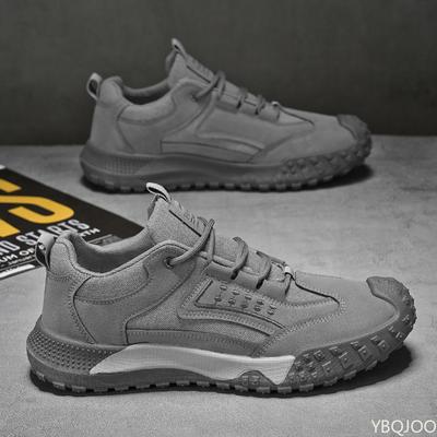 Herren Frühling Herbst Neue Atmungsaktive Arbeitsstiefel Modische Vielseitige Outdoor Bergstiefel Bequeme Freizeit-Sneaker