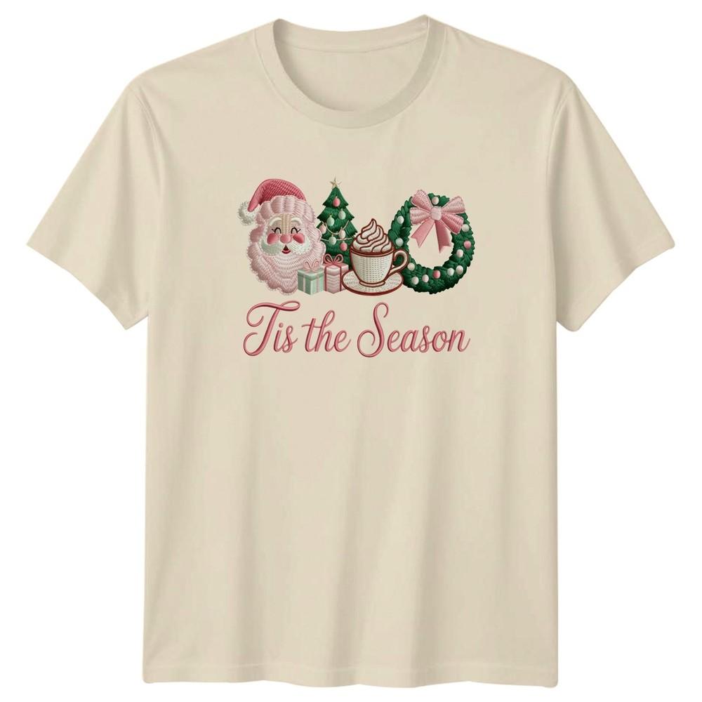 Tis The Season Christmas Holidays Unisexs TShirt Unisexs Tee Graphic Unisex Top c