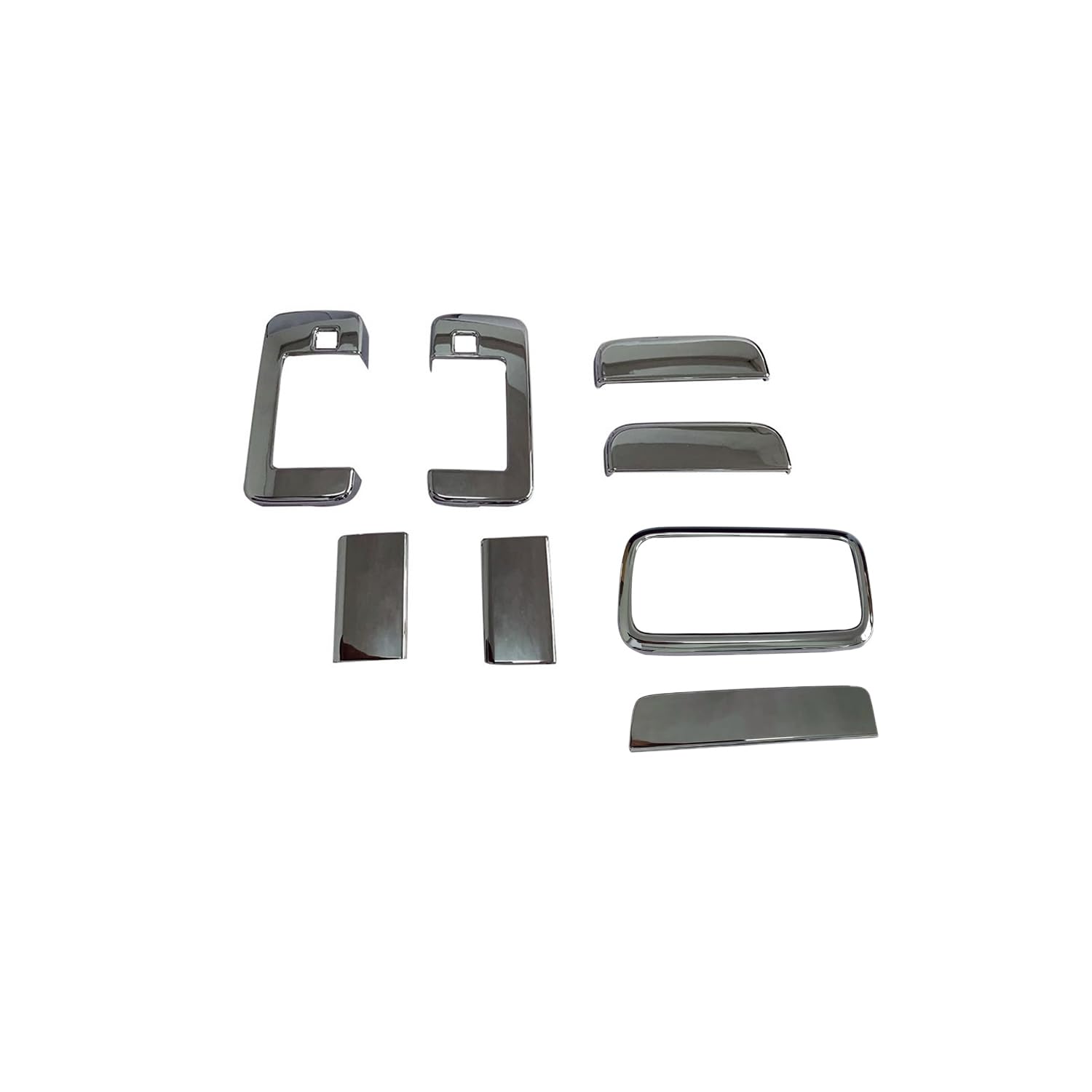 

Hyorabyn Daihatsu New Atley High Jet Cargo S700V S710V 2021.12~ Back Door Handle & Smart key hole серебряный