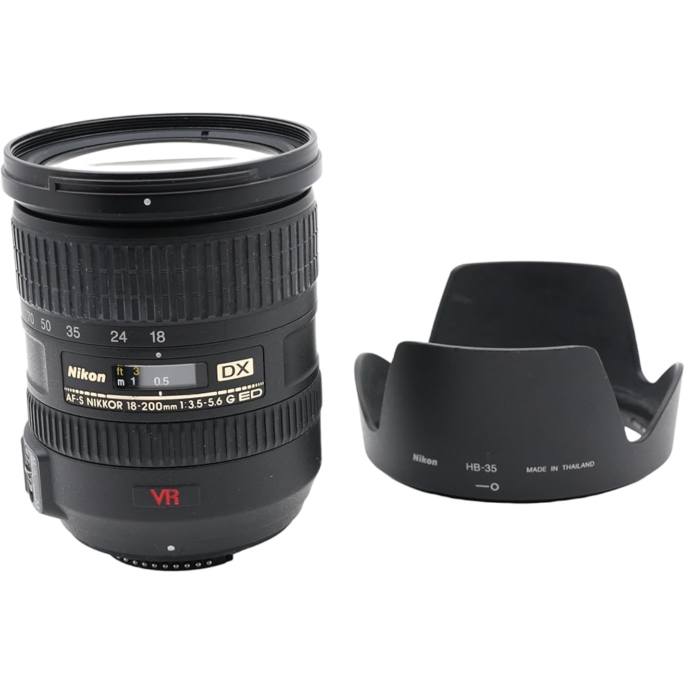 Nikon AF-S DX VR Zoom Nikkor ED18-200mm F3.5-5.6G (IF) Nikon DX Format Only
