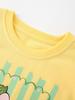 Casual Autumn/Winter Girls' Sweatshirt with Eggplant Print, Round Neck, for 26-Year-Olds, In Stock