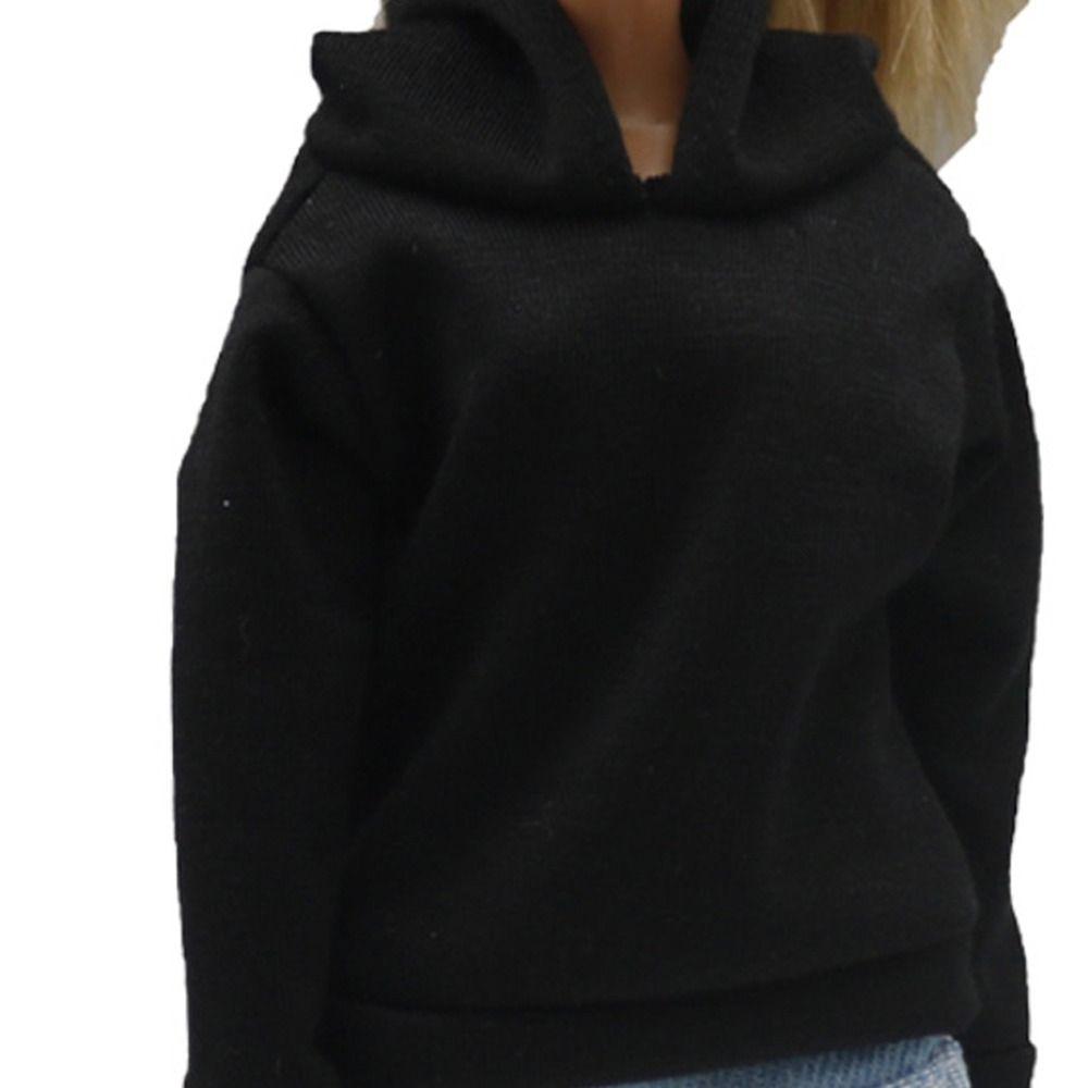 Mikina Krátká 29cm Panenka Volná Mikina s Kapucí Látka Zajímavá Dětské Hračky