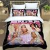Rapper Megan Thee Stallion Bedding Sets Exquisite Supplies Set Duvet Cover Bed Comforter Set Bedding Set Luxury Birthday Gifts02