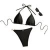 Sexy Fashionable Beach Triangle Bag Women's Split Swimsuit BIKINI