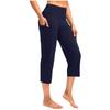 Women's Fashionable Yoga Pants With Pockets: Casual Athletic 7/8-Length Pants