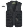 Men's Breathable Outdoor Vest With Multiple Pockets, Sleeveless  Jacket, Camping, Fishing, Hunting, Photography Vest