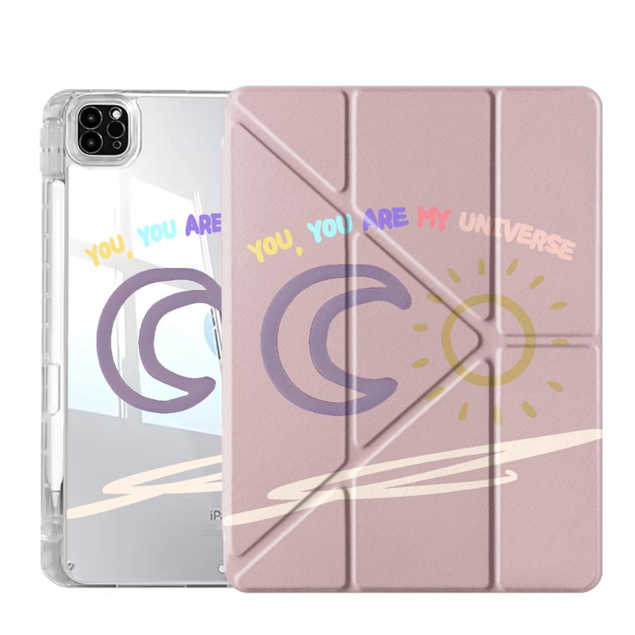 Tablet Case For iPad Pro 2025 Pro 11th 10th 9th 8th 7th 12.9inch Mini 6 7 Air 4 5 M3 M2 1 2 M4 11inch Y-Fold Holder Cover