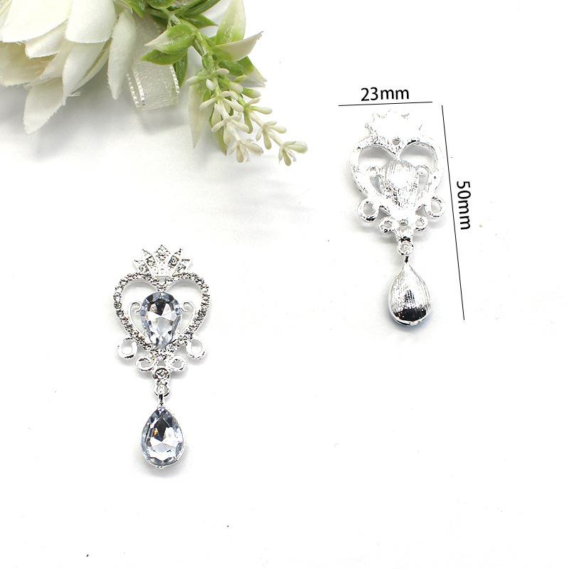 Heart   Brooch Accessories Diy Wedding Invitation Card Wine Glass Gift Box Creative Decoration