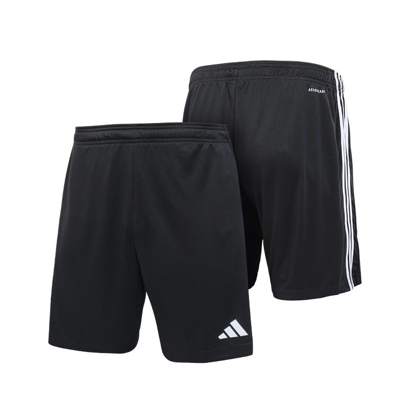 Adidas Essential Teamwear Quick-Dry Lightweight Comfortable Soccer Shorts Men Shorts Black JW9916