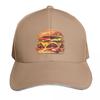 De Burger Baseball Cap Fashionable Anime Mountaineering Tactical Cap Hats Women Unisexs