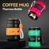 Temperature Display Water Bottle 380ml Coffee Travel Mug Insulated Tea Vaccuum Bottle Drinking Thermos Bottles Free Shipping