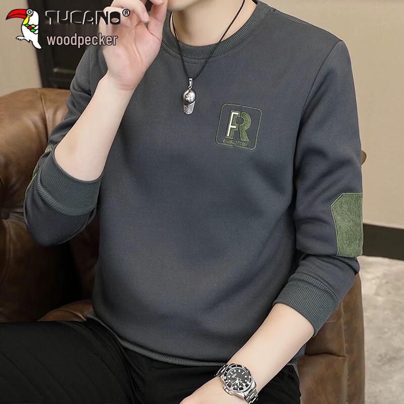 TUCANO Men's Long Sleeve Round Neck Sweatshirt