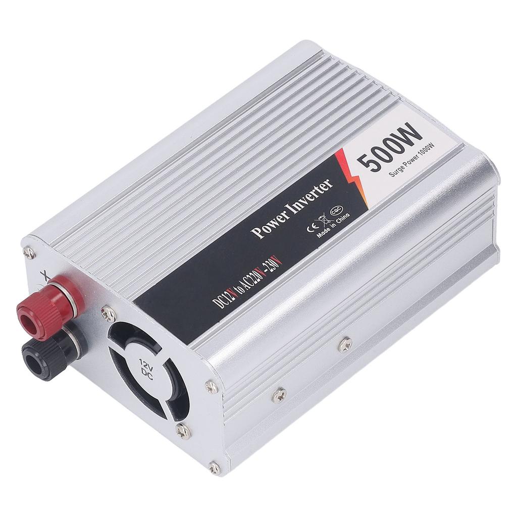 Car Power Inverter 500W DC 12V To AC 220‑230V with 5V USB Output Sine Wave Converter