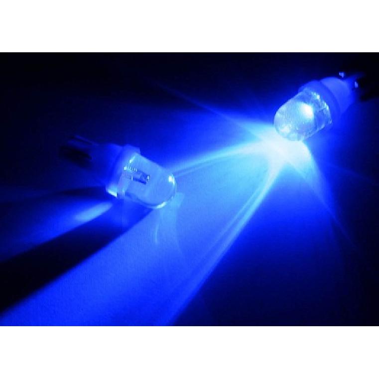 (10) Blue 1-LED 168 175 194 2825 W5W T10 LED Bulbs For Car Interior Lights, Etc