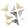 Leg Jewelry Box Home Decor Furniture Hardware Corner Brackets Decorative Protector Scrapbook Album