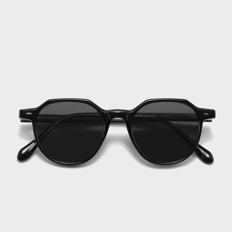 Versatile sunglasses Men's UV protection Driving pin sunglasses TR polarized glasses Women's flat glasses