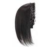 Headband with bangs integrated wig replacement piece for women, braided simulation, no bangs, fishbone headband, replacement piece, half headgear