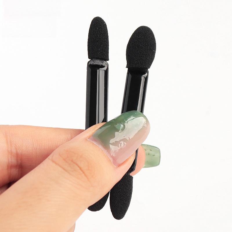 Eyeshadow Brush/Disposable Easy To Use Double Head Sponge Eyeshadow Stick Mini