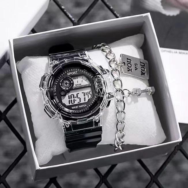 High-value Electronic Children's Watch, Student Multi-functional Sports, Alarm Clock, Luminous Waterproof, Junior High School Boy Personality Trend