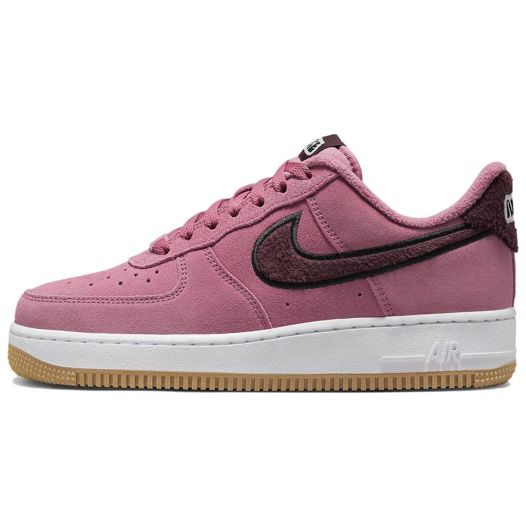 

Новые женские кроссовки Nike Air Force 1 Low 07 Se Desert Berry Gum Fleece DQ7583-600 39