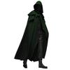 Halloween Party Medieval 4-Color Cape Gothic Style Men's Long Cloak