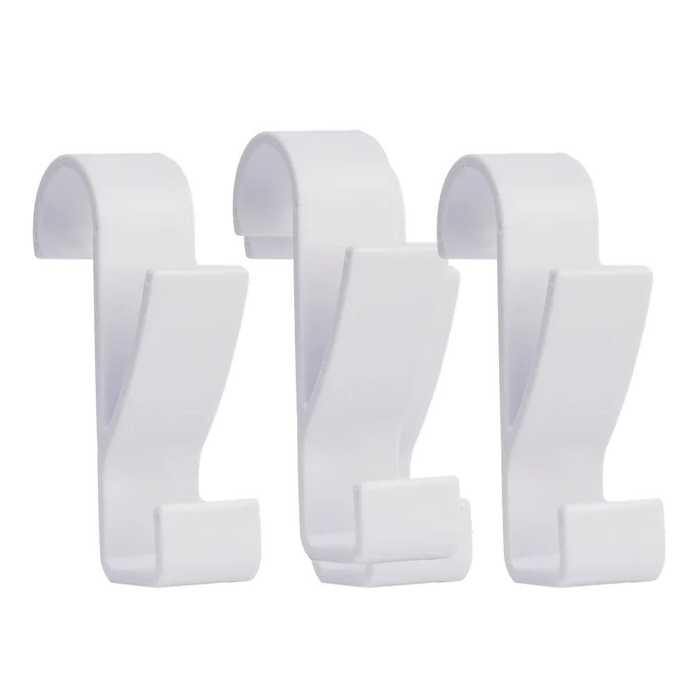 3/6PCS Drying Rack Hook Heated Towel Radiator Rail Bath Hook Percha Plegable Scarf Hanger Clothes Hanger Bathroom Towel Hanger