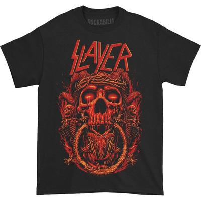 Camiseta unissex preta Slayer Crown Of Thorns