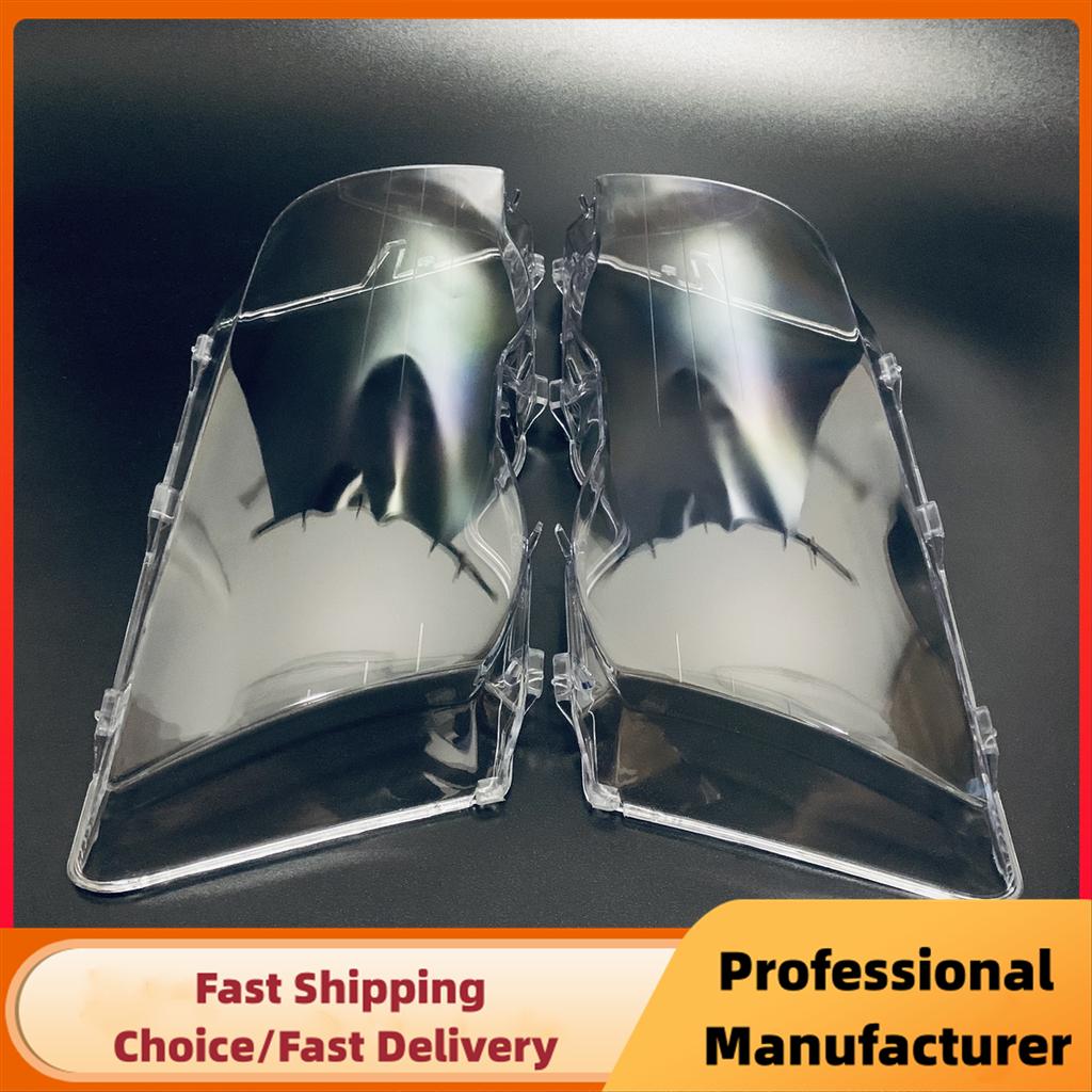 Für BMW E46 4-Türer 3er-Serie 1998-2001 1 Paar Scheinwerferlinsenabdeckung Autoscheinwerfer Helle Abdeckungen Klare Lampenschale