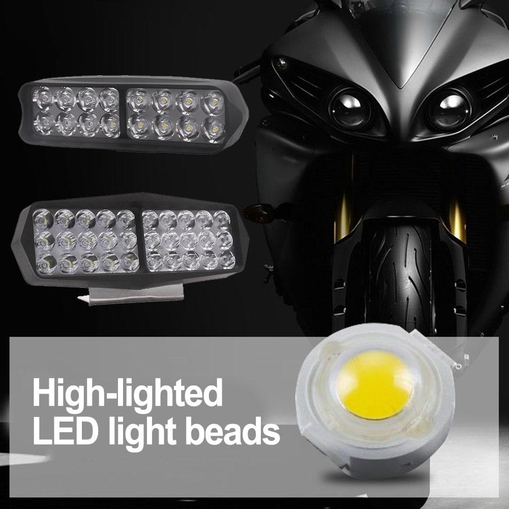 Ebike Electric Motorcycle LED Headlight Feature Lights