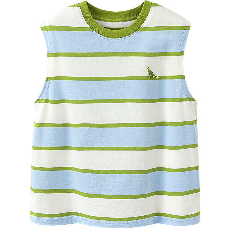 Mini Balabala Boys Quick-Dry Pure Cotton Tank Top 160