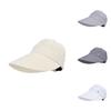Summer Sun Protection Hat With Removable Cap For Outdoor Cycling And Casual Wear
