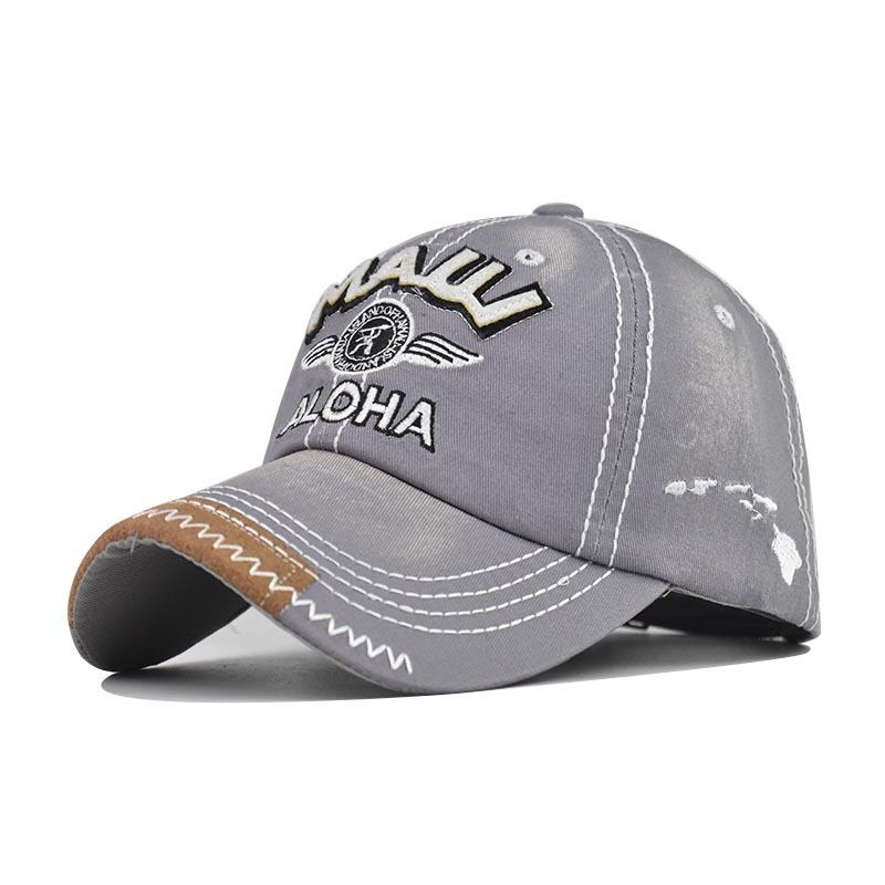 Washed Cotton Baseball Cap Casual Anchor Snapback Hat Unisex Women Retro Summer Hip Hop Fitted Caps Casquette Gorra Hombre Bone