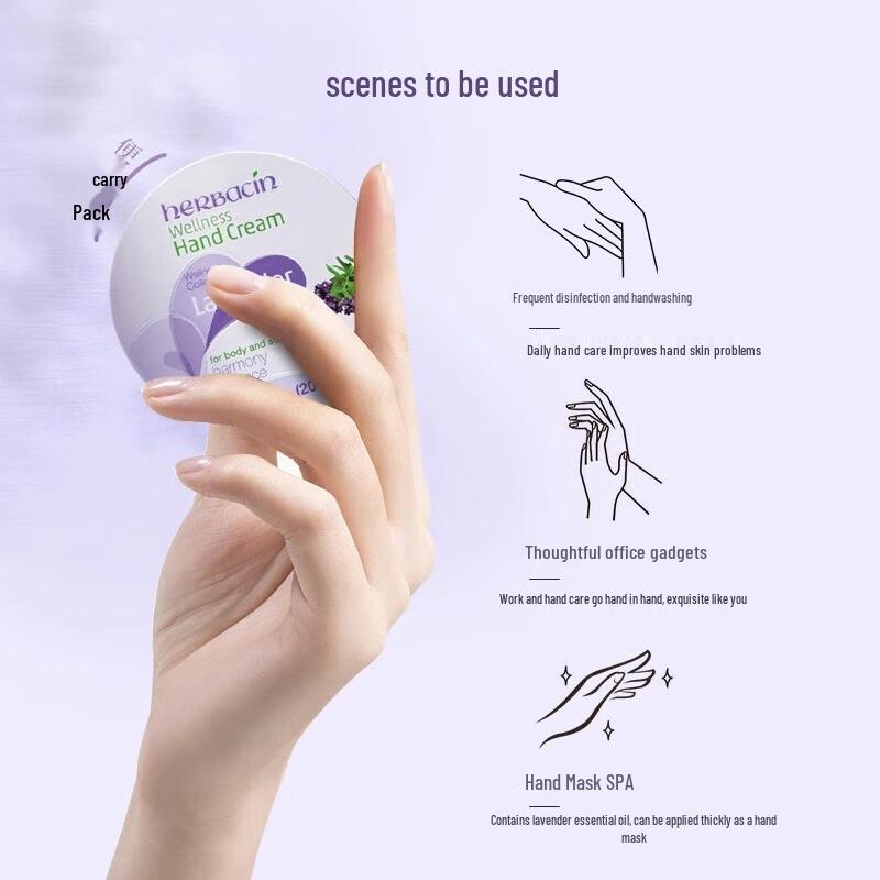 Herbacin Handcreme mit Lavendelduft