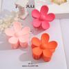1PCS Candy Farben Große Blume Haar Clip Frauen Mädchen Nette Pferdeschwanz Make-Up Bad Krabben Krallen Clips Mode Frische Strand headwear Zubehör