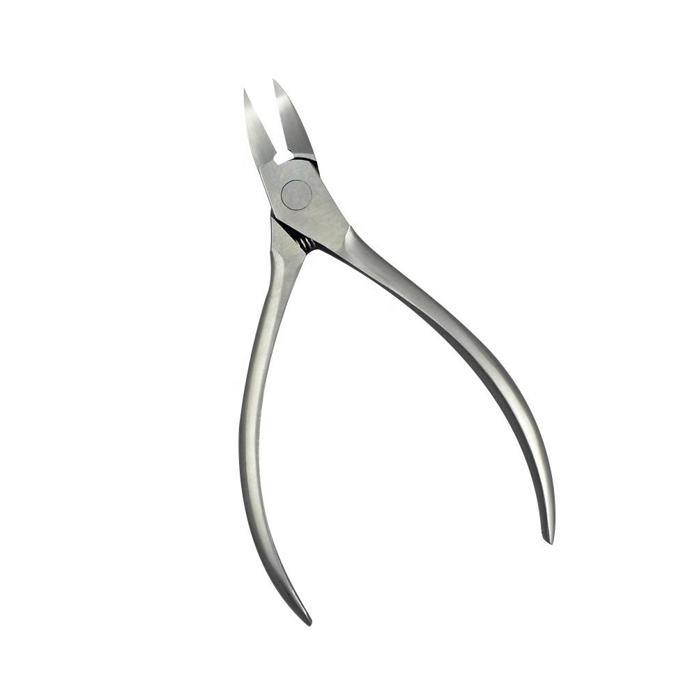 Jaw Extremely Sharp Cuticle Trimmer Scissors Stainless Steel Nail Clipper Cutter Remover Pedicure Manicure Cuticle Nippers серебряный
