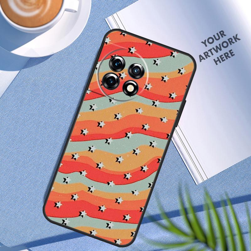 Stars Colourful Case For OnePlus 12 11 10 Pro 8T 9R 10R 10T 12R OnePlus Nord CE 2 Lite 2T 3 N20 N100 Cover