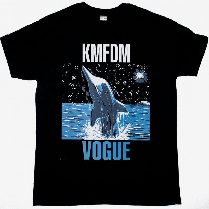KMFDM Vogue Band T-Shirt Industrial Rock Tee XL
